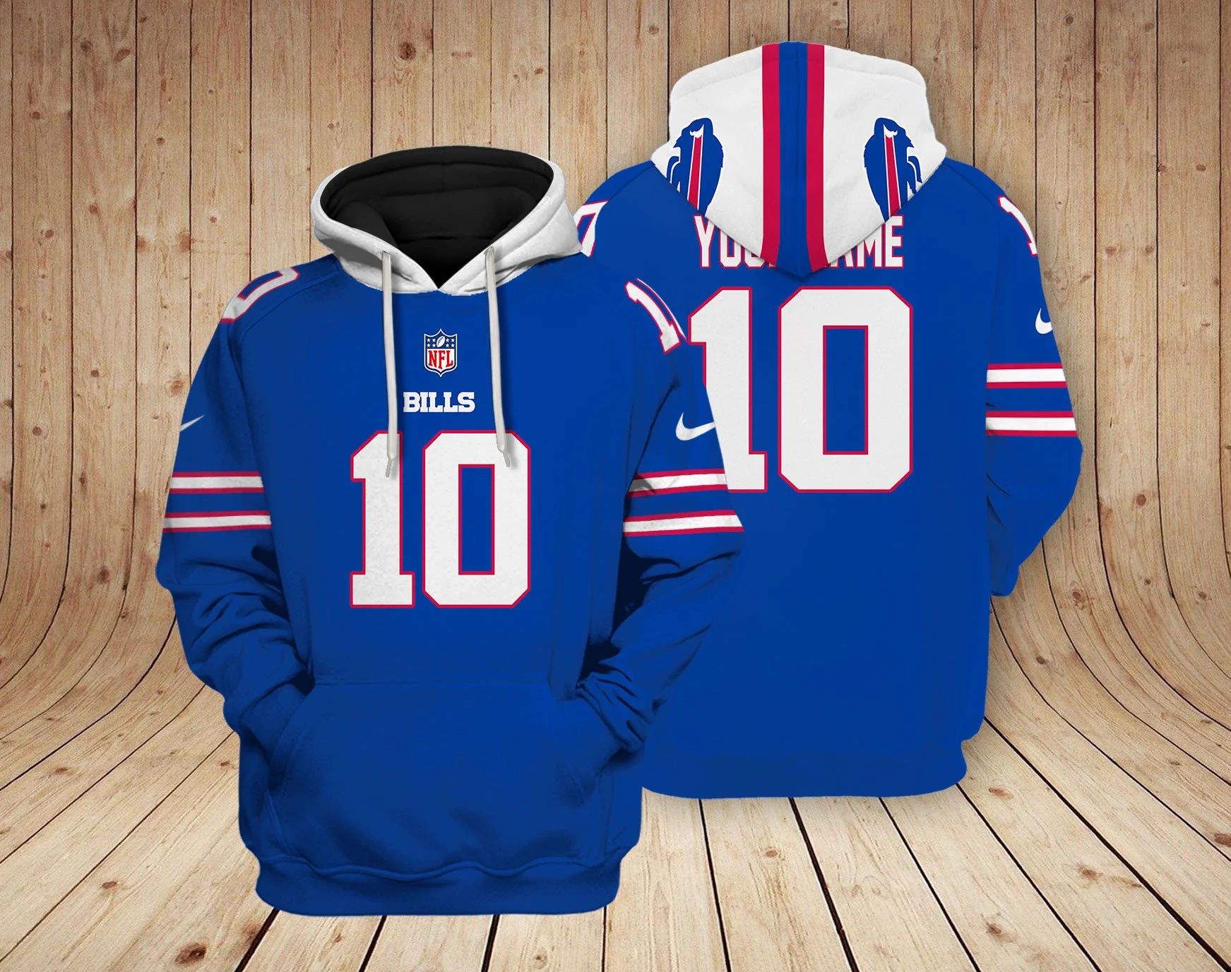Buffalo Bills Custom Game Day Hoodie