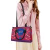 Buffalo Bills Customizable Game Day Leather Handbag with mockup