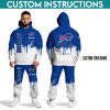 Buffalo Bills Drip Splash Hoodie & Jogger Set custom name