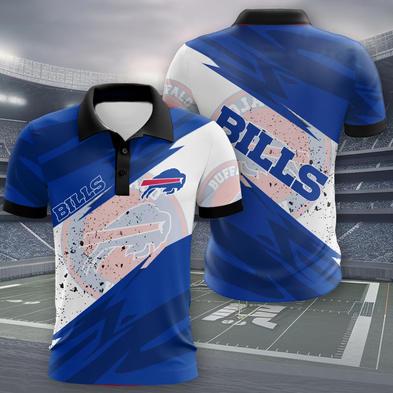 Buffalo Bills Dynamic Motion Polo Shirt