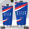 Buffalo Bills Electric Streak Minimalist Tumbler 20oz 30oz