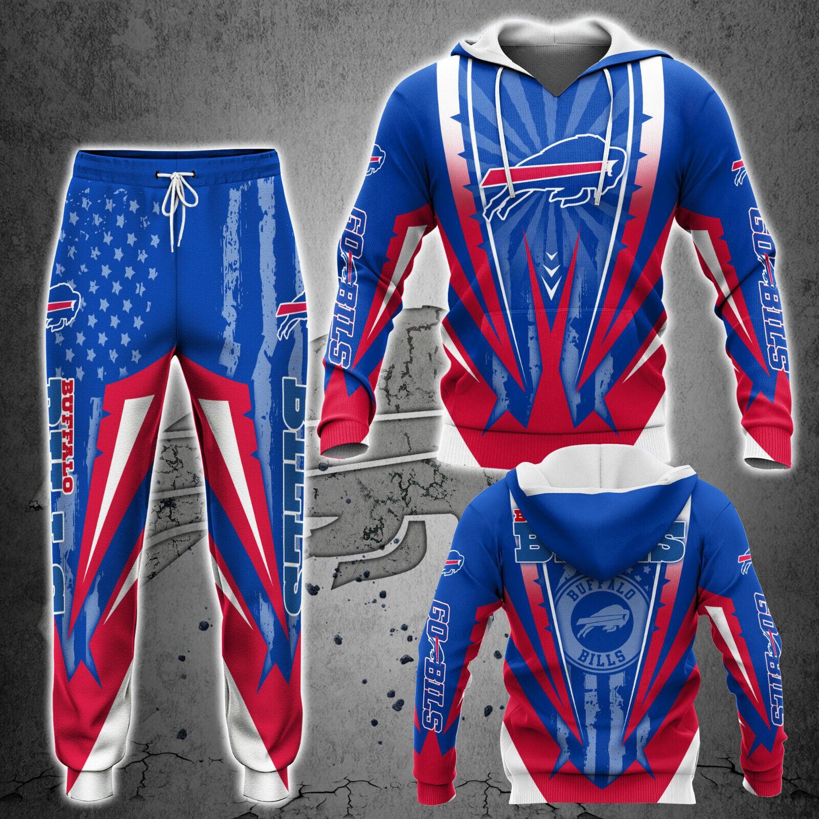 Buffalo Bills Electric Victory Hoodie