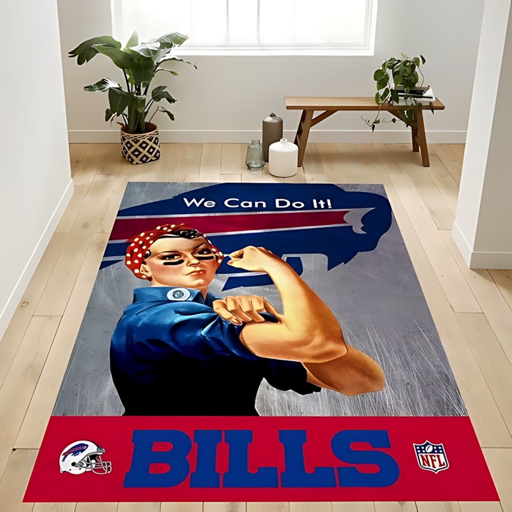 Buffalo Bills Empowerment Rug