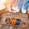 Buffalo Bills Fall Football Doormat