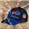 Buffalo Bills Flames of Victory Baseball Cap Left Side