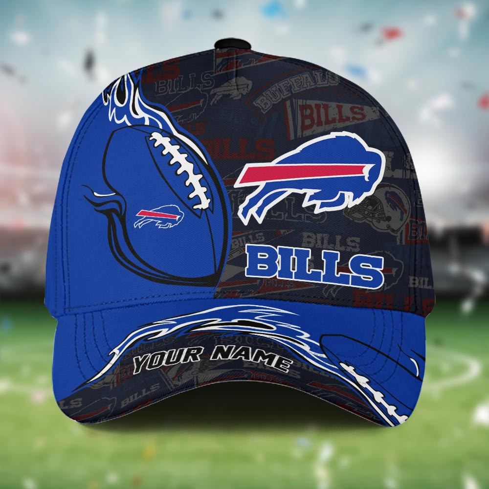 Buffalo Bills Flames of Victory Baseball Cap