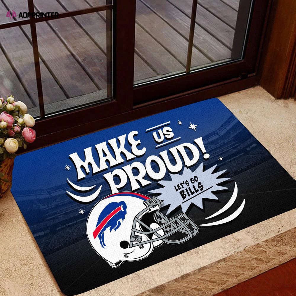 Buffalo Bills Game Day Spirit Doormat