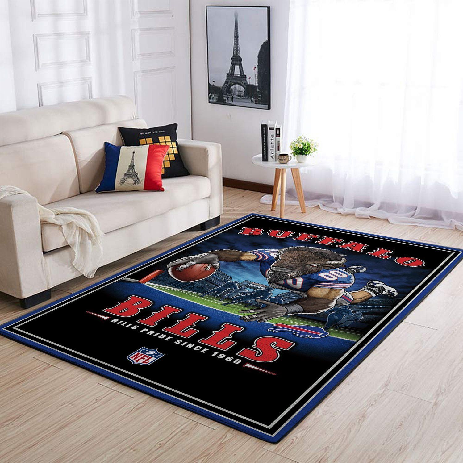 Buffalo Bills Gridiron Action Rug