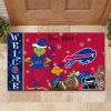Buffalo Bills Grinch Holiday Cheer Doormat