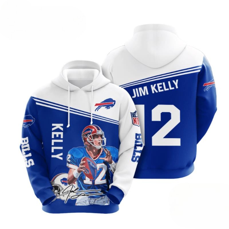 Buffalo Bills Jim Kelly Legacy Hoodie