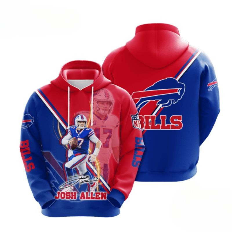 Buffalo Bills Josh Allen Victory Rush Hoodie