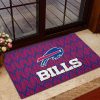 Buffalo Bills Leaf Pattern Doormat