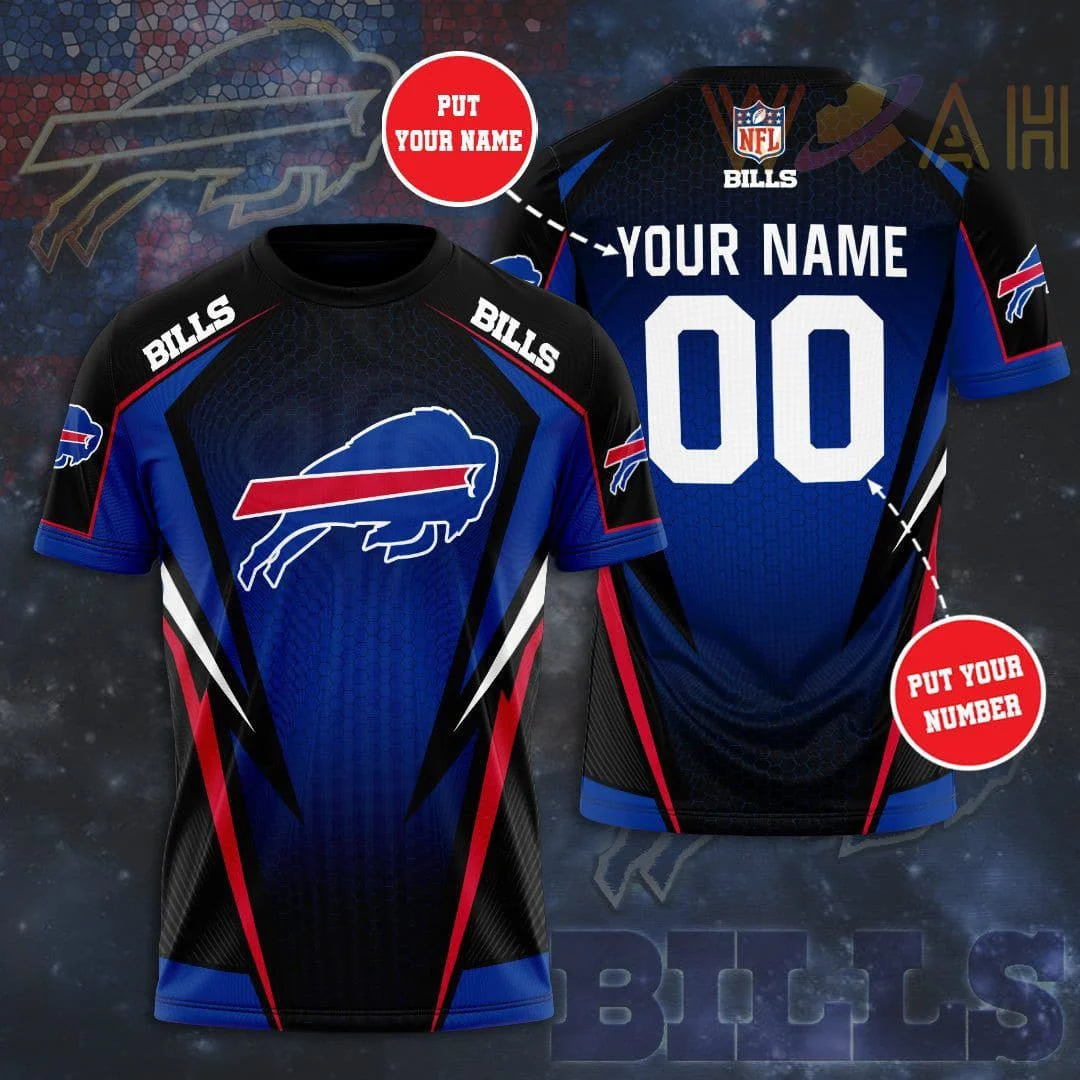 Buffalo Bills Lightning Charge Shirt