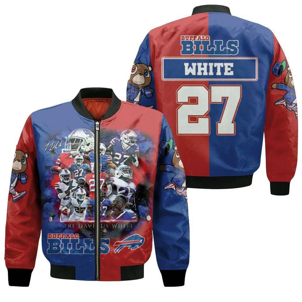 Buffalo Bills Lockdown Legend Tre'Davious White Bomber Jacket