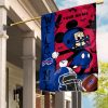 Buffalo Bills Mickey Halloween Welcome Football Garden Flag