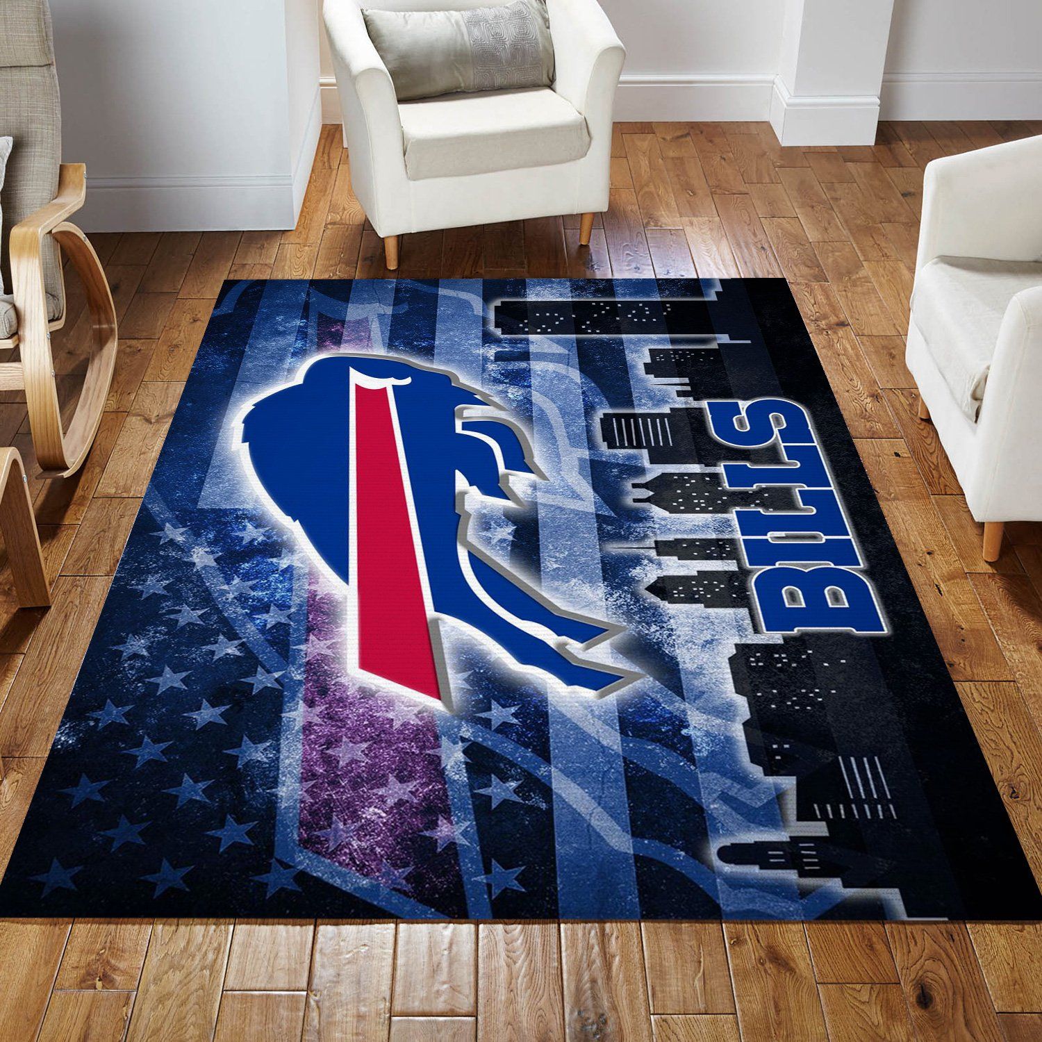 Buffalo Bills Patriotic Pride Rug