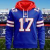Buffalo Bills Personalized Game Day Blue Hoodie front