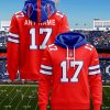 Buffalo Bills Personalized Game Day Red Hoodie