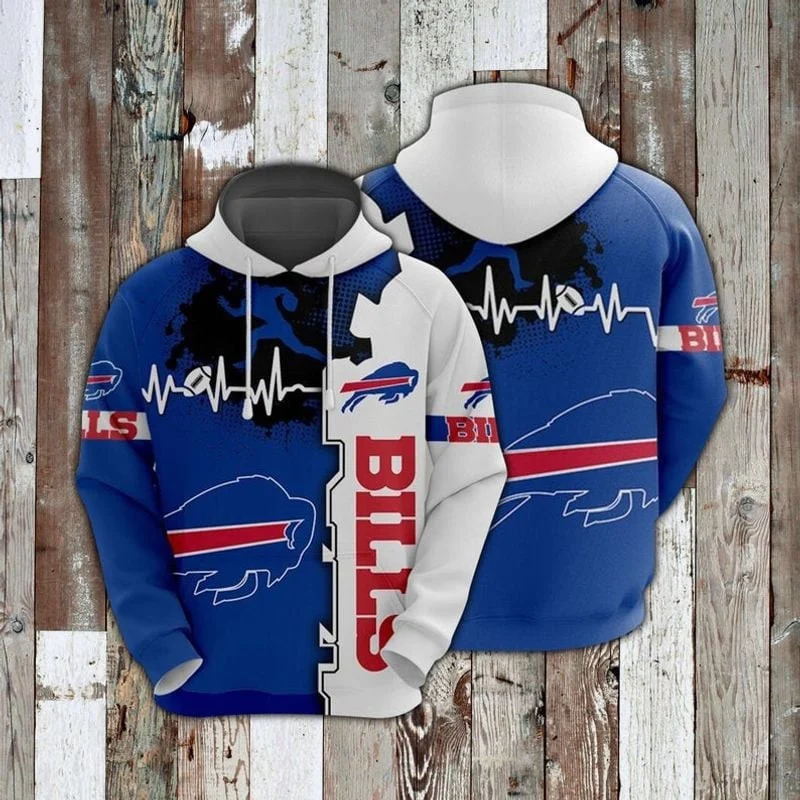 Buffalo Bills Pulse Beat Hoodie