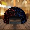 Buffalo Bills Red & Blue Reaper Fanatic Baseball Cap back side