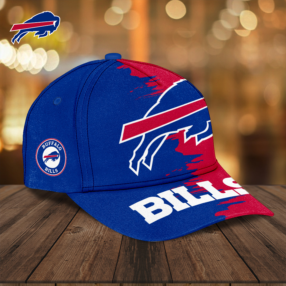 Buffalo Bills Red Zone Split Color Rush Baseball Cap right side