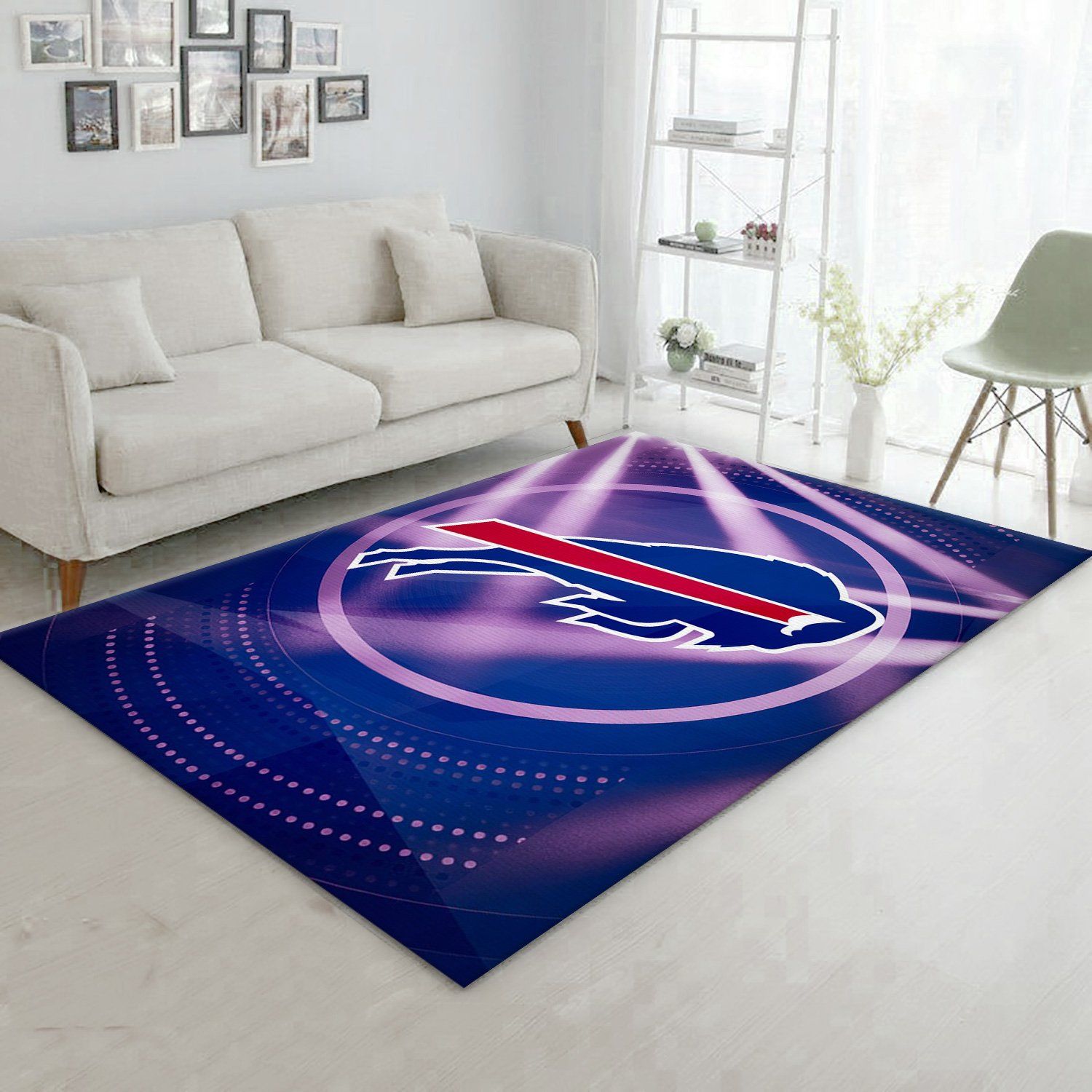 Buffalo Bills Spotlight Showdown Rug