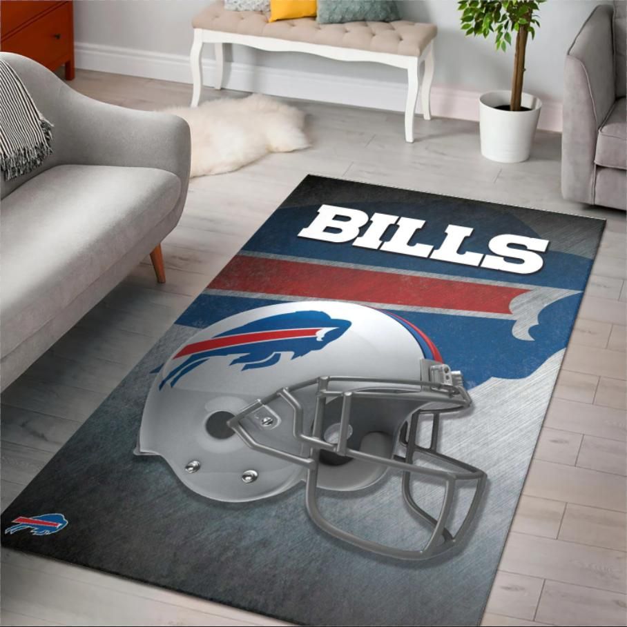Buffalo Bills Steel Strong Rug