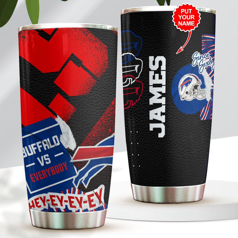 Buffalo Bills Street Clash Rivalry Tumbler