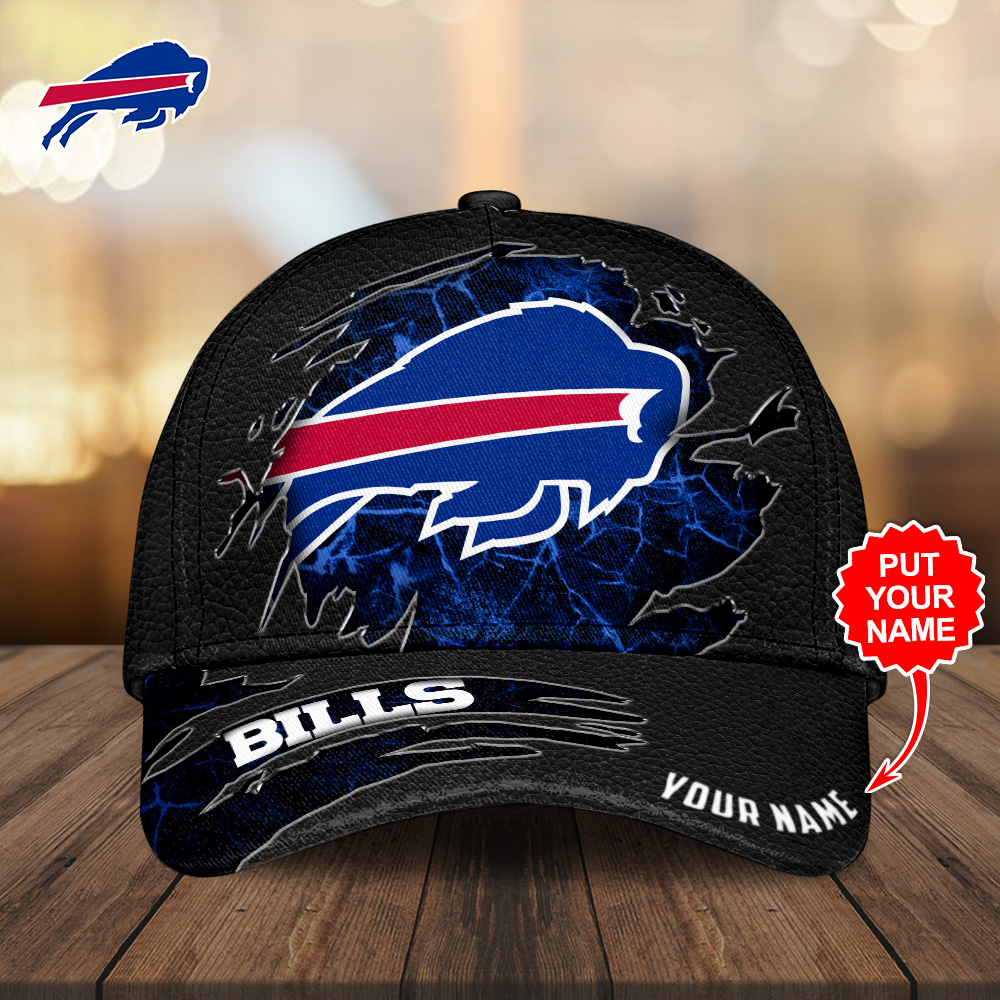 Buffalo Bills Thunder Rip Personalized Fan Baseball Cap