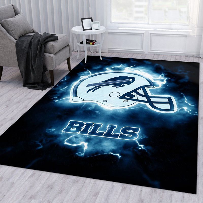 Buffalo Bills Thunder Strike Rug