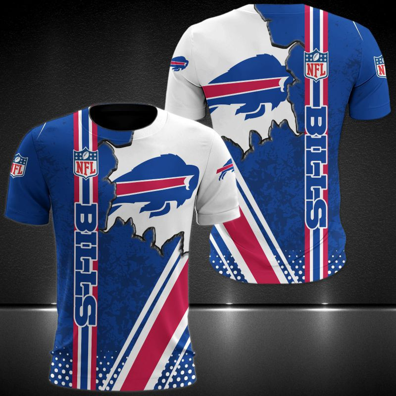 Buffalo Bills Torn Victory Shirt