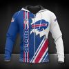 Buffalo Bills Torn Victory Zip Hoodie