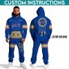 Buffalo Bills Tribal Spirit Hoodie & Jogger Set custom name