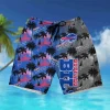 Buffalo Bills Twilight Palm City Hawaiian Short