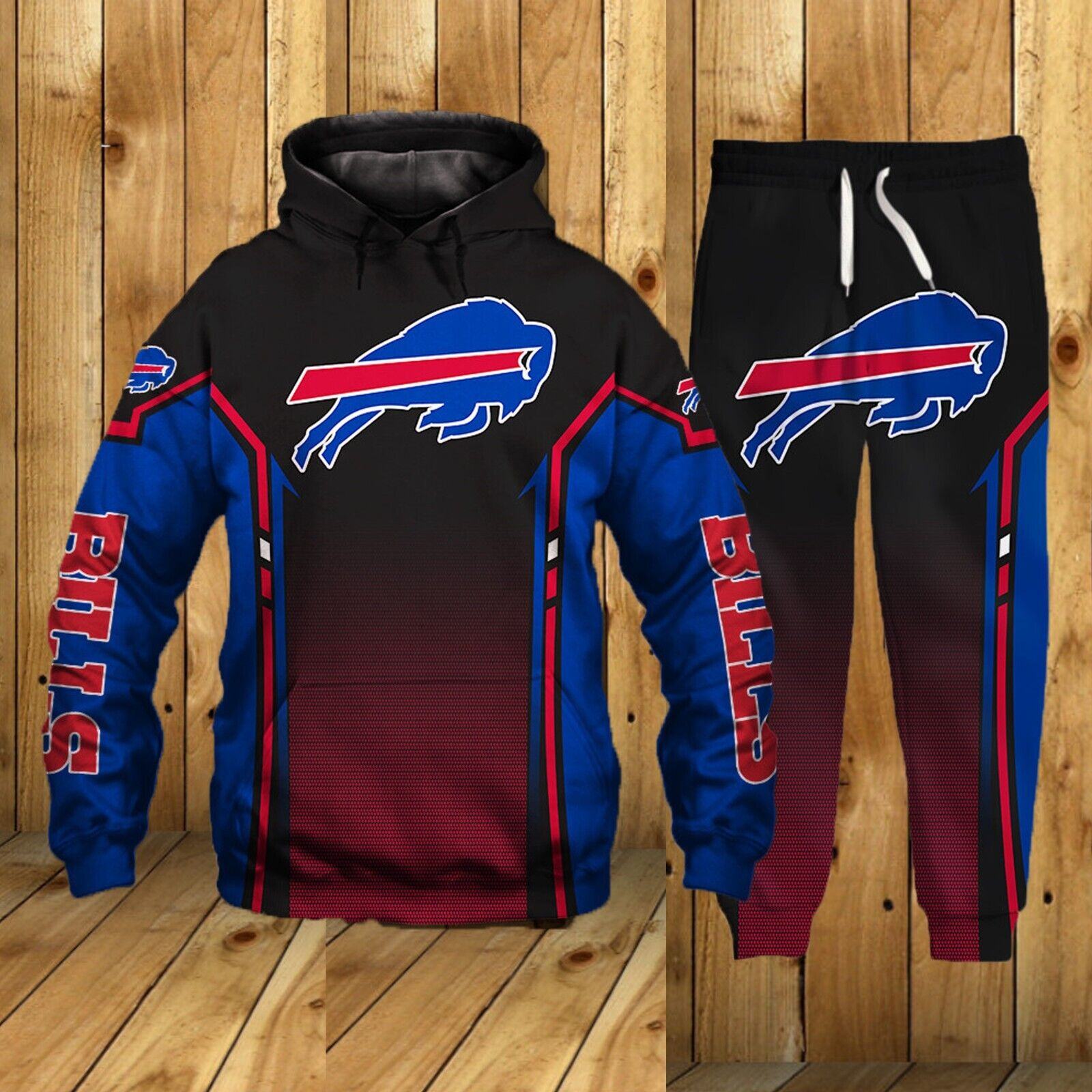 Buffalo Bills Victory Fade Hoodie