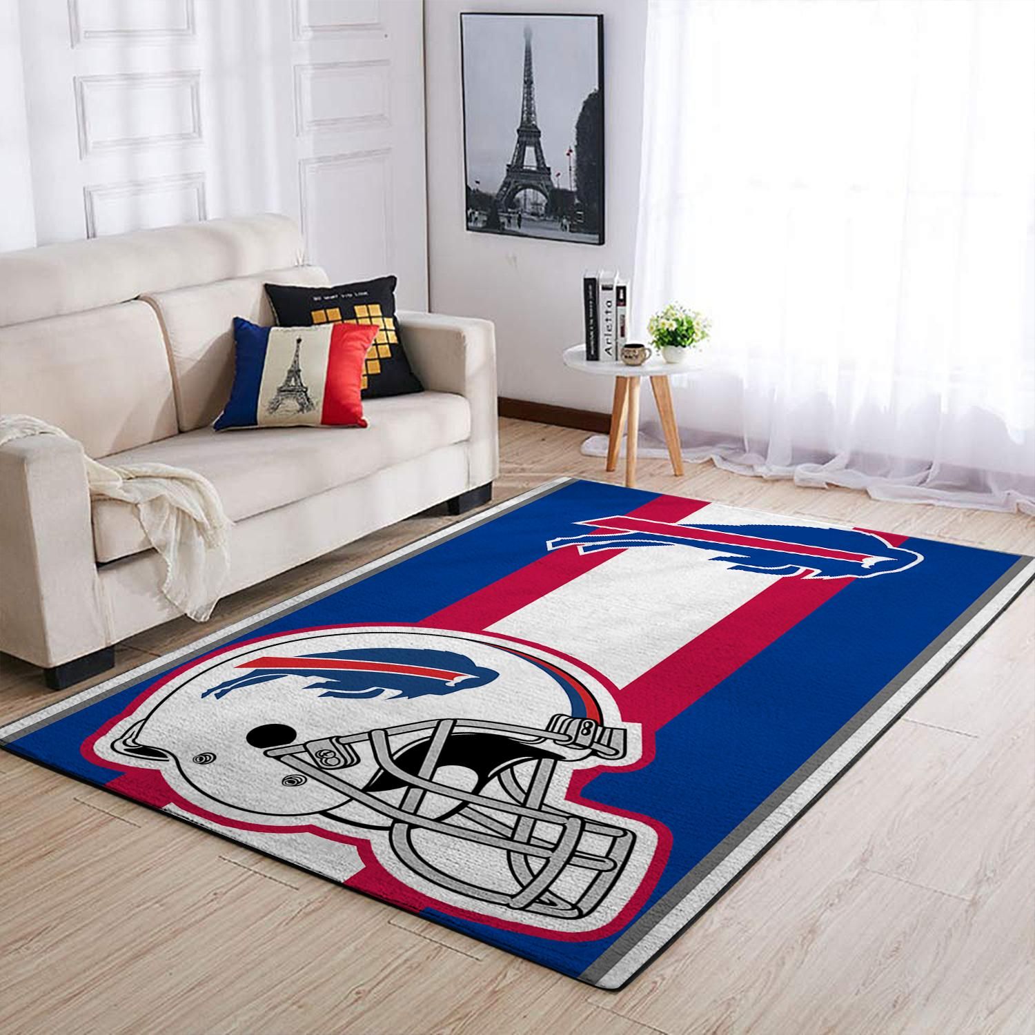 Buffalo Bills Victory Stripes Rug