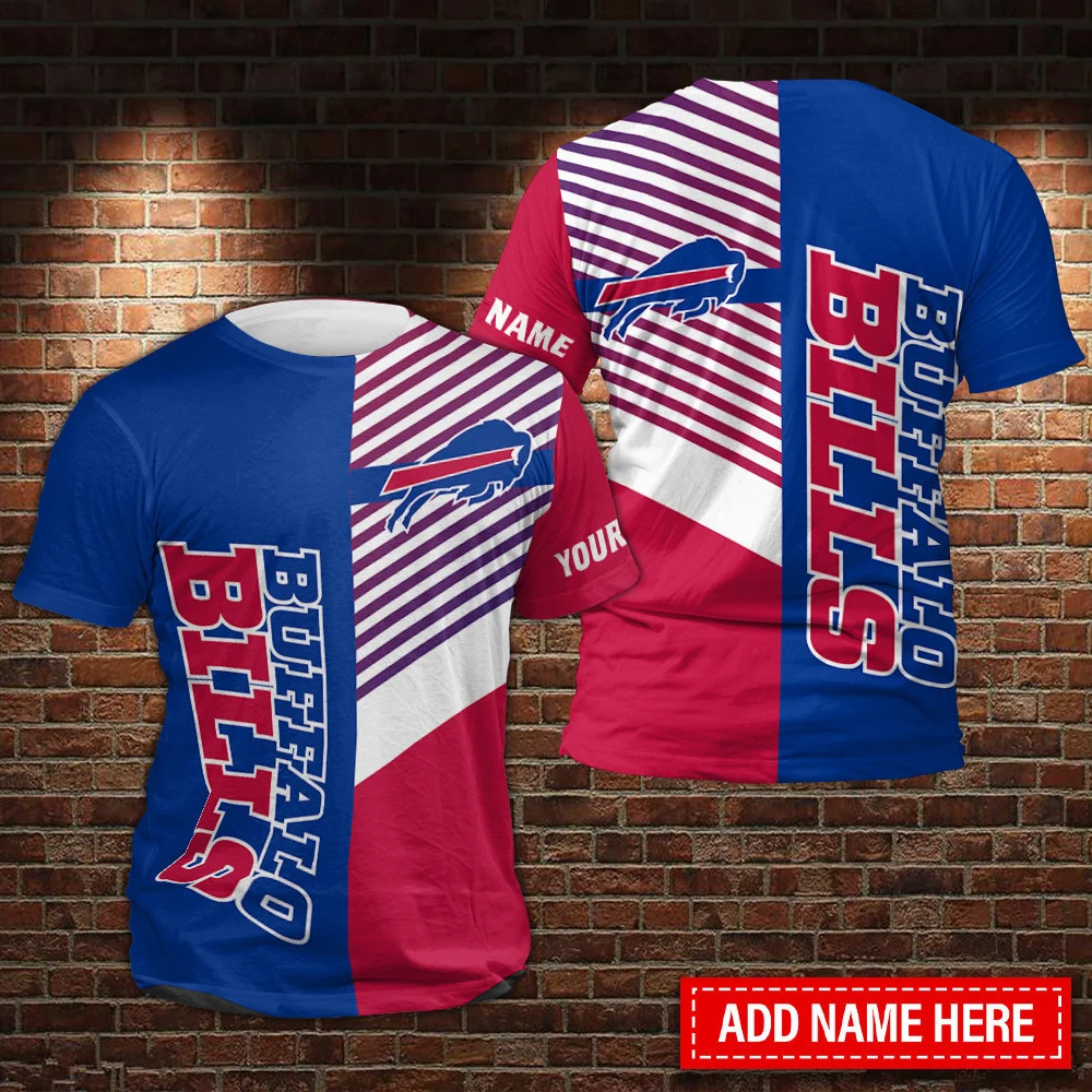 Buffalo Bills Victory Stripes T-Shirt