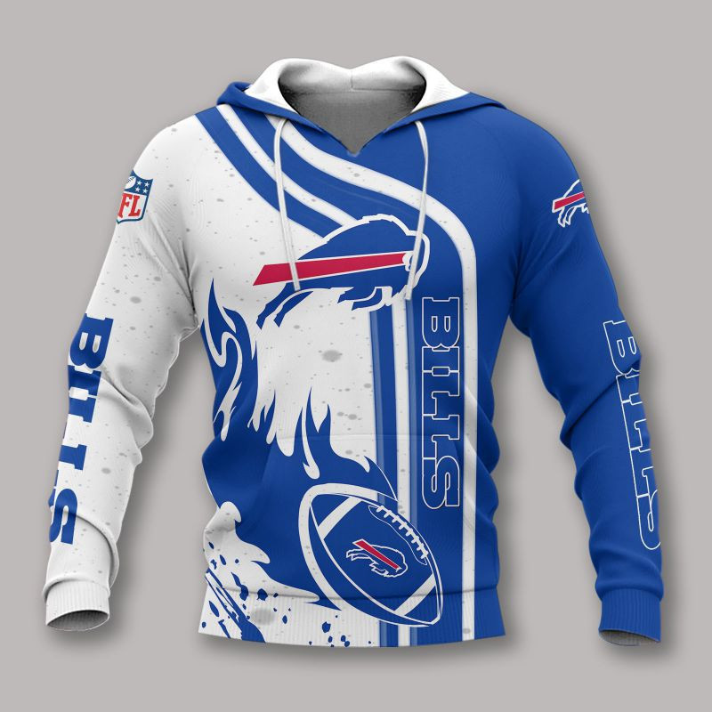 Buffalo Bills Wild Charge Hoodie front