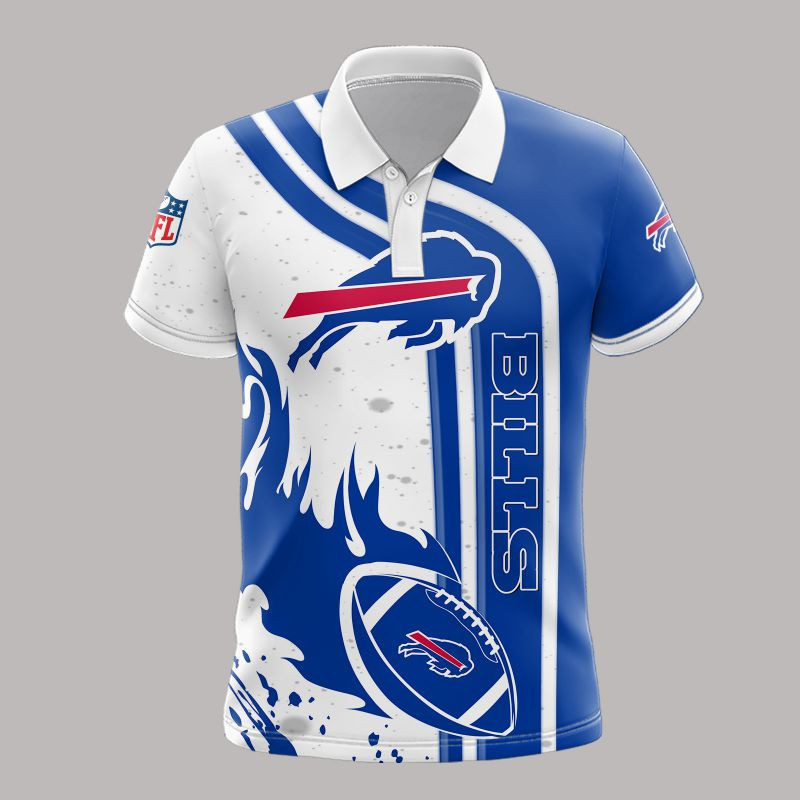 Buffalo Bills Wild Charge Polo Shirt