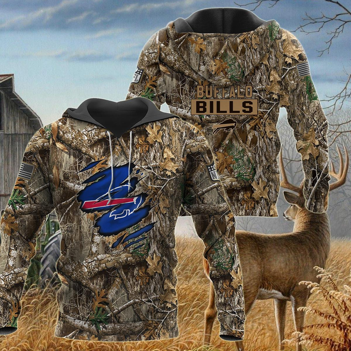 Buffalo Bills Wild Hunter Hoodie