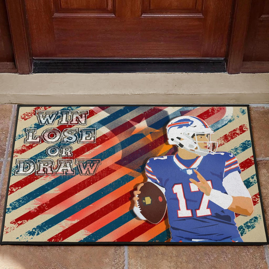 Buffalo Bills Win Lose Or Draw Doormat