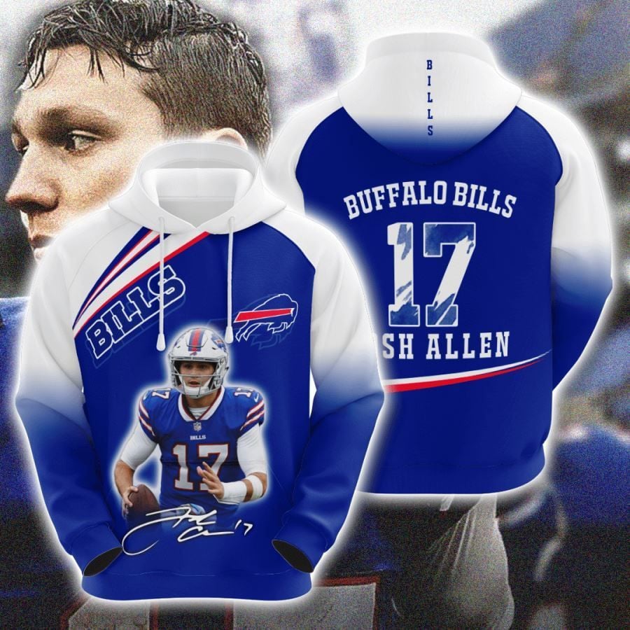 Josh Allen Action Hero Hoodie