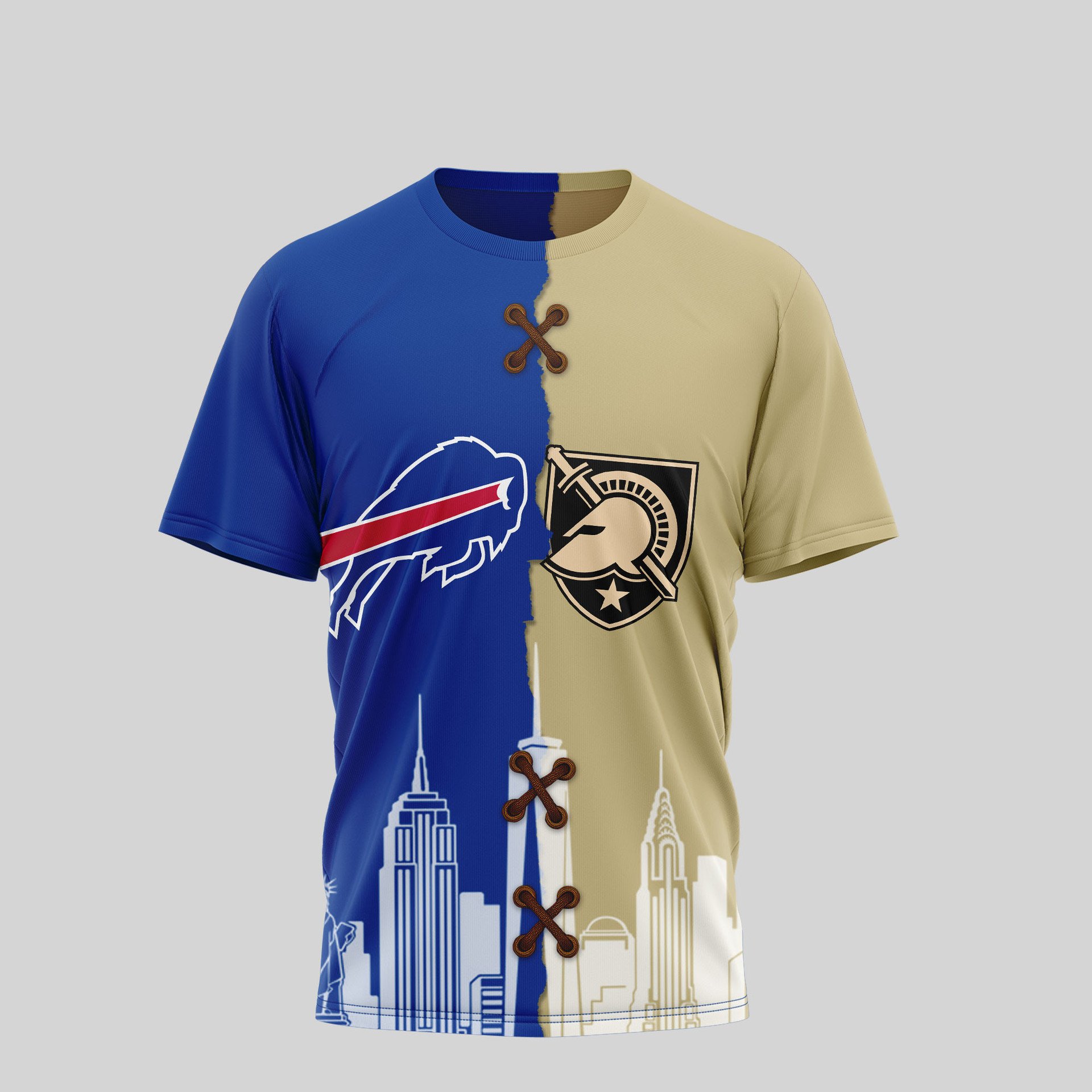 Buffalo Bills Army Black Knights Unity Shirt front