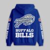 Buffalo Bills Blizzard B-LO Custom Name Hoodie back