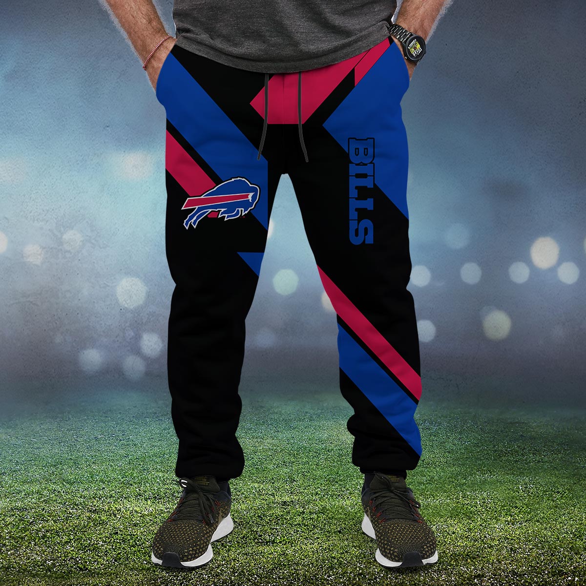 Buffalo Bills Kingdom Blitz Strike Sweatpants front