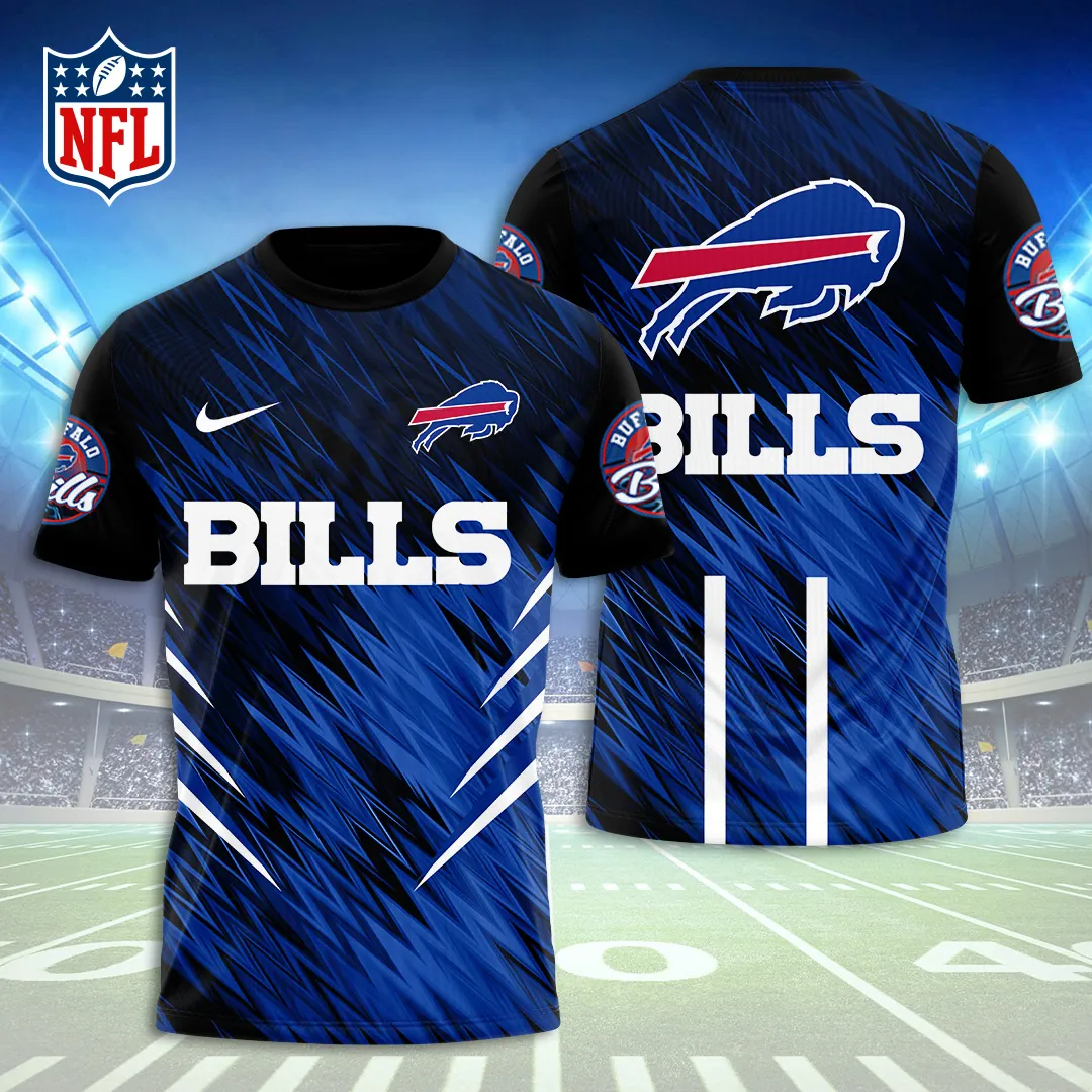 Buffalo Bills Thunder Strike All Over Print Shirt