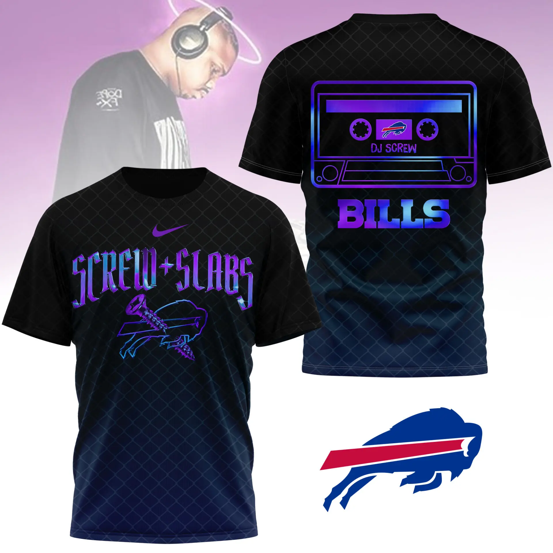 Buffalo Bills DJ Screw Shirt