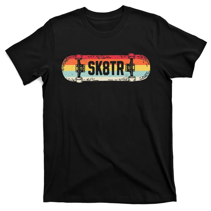 Skateboard Skater Skateboarder Retro Vintage Skateboarding T-Shirt
