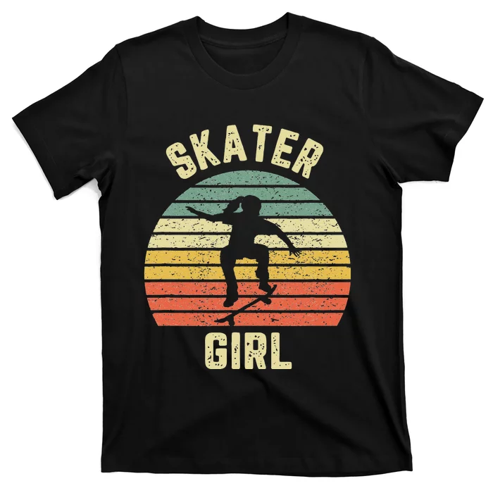 Skater Shirt Skateboarder Retro Skateboarding Gift T-Shirt